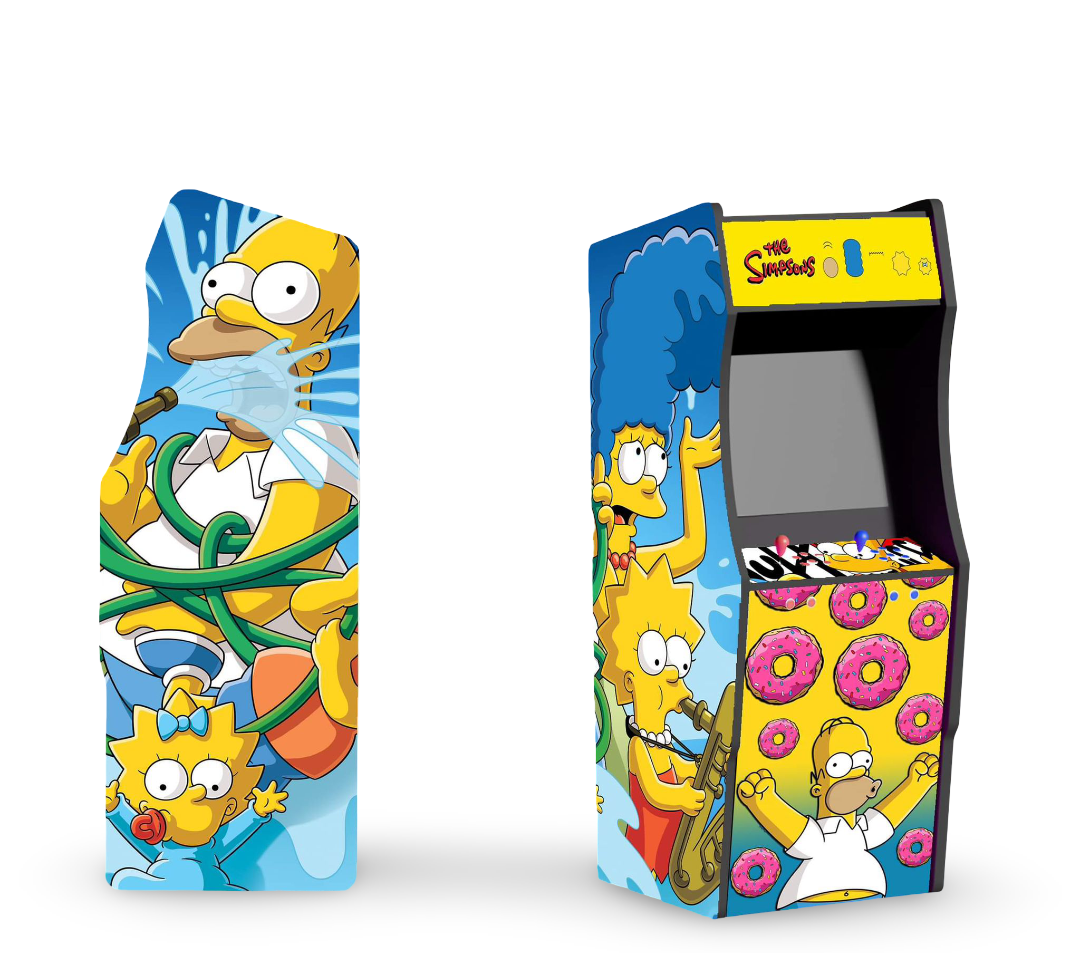 Borne arcade the simpsons