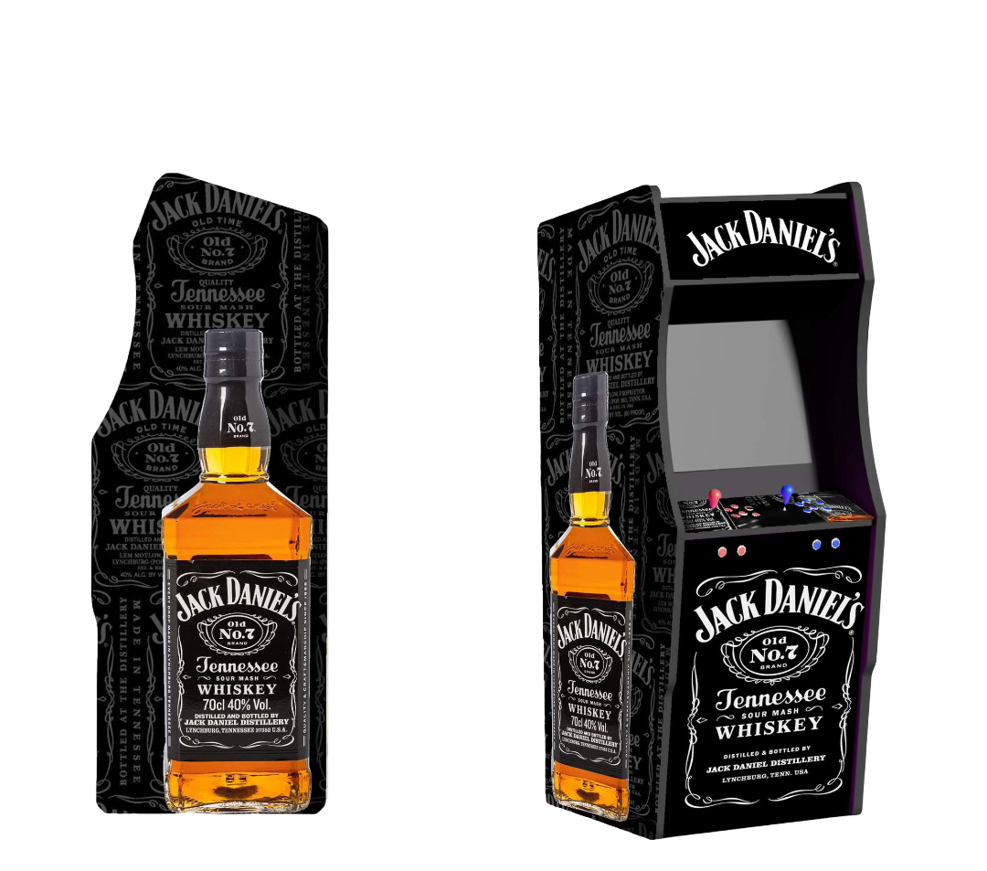 Borne arcade Jack Daniels
