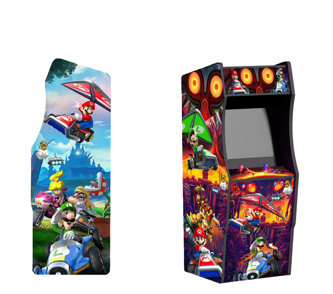 Borne arcade mario kart