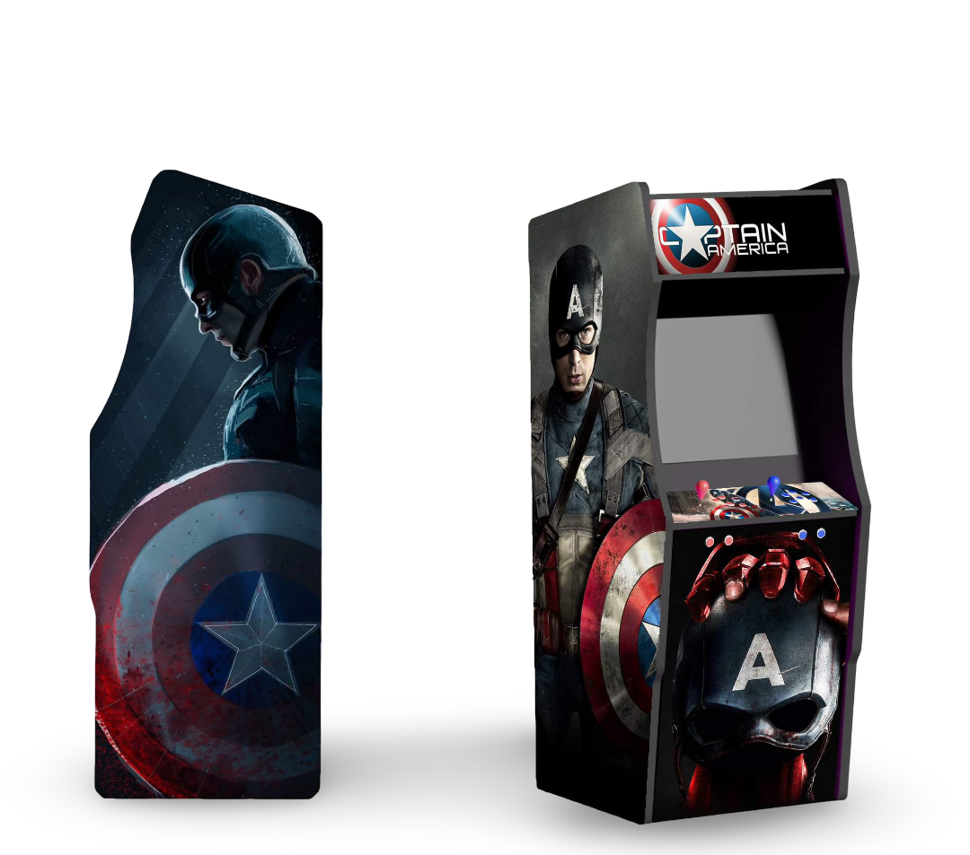 Borne arcade captain america