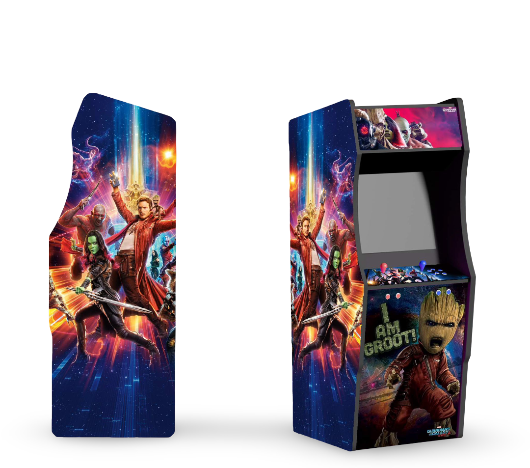 Borne arcade Guardians of the galaxy groot