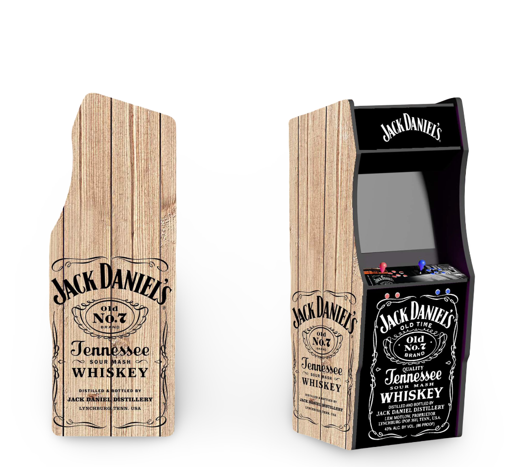 Borne arcade Jack Daniels