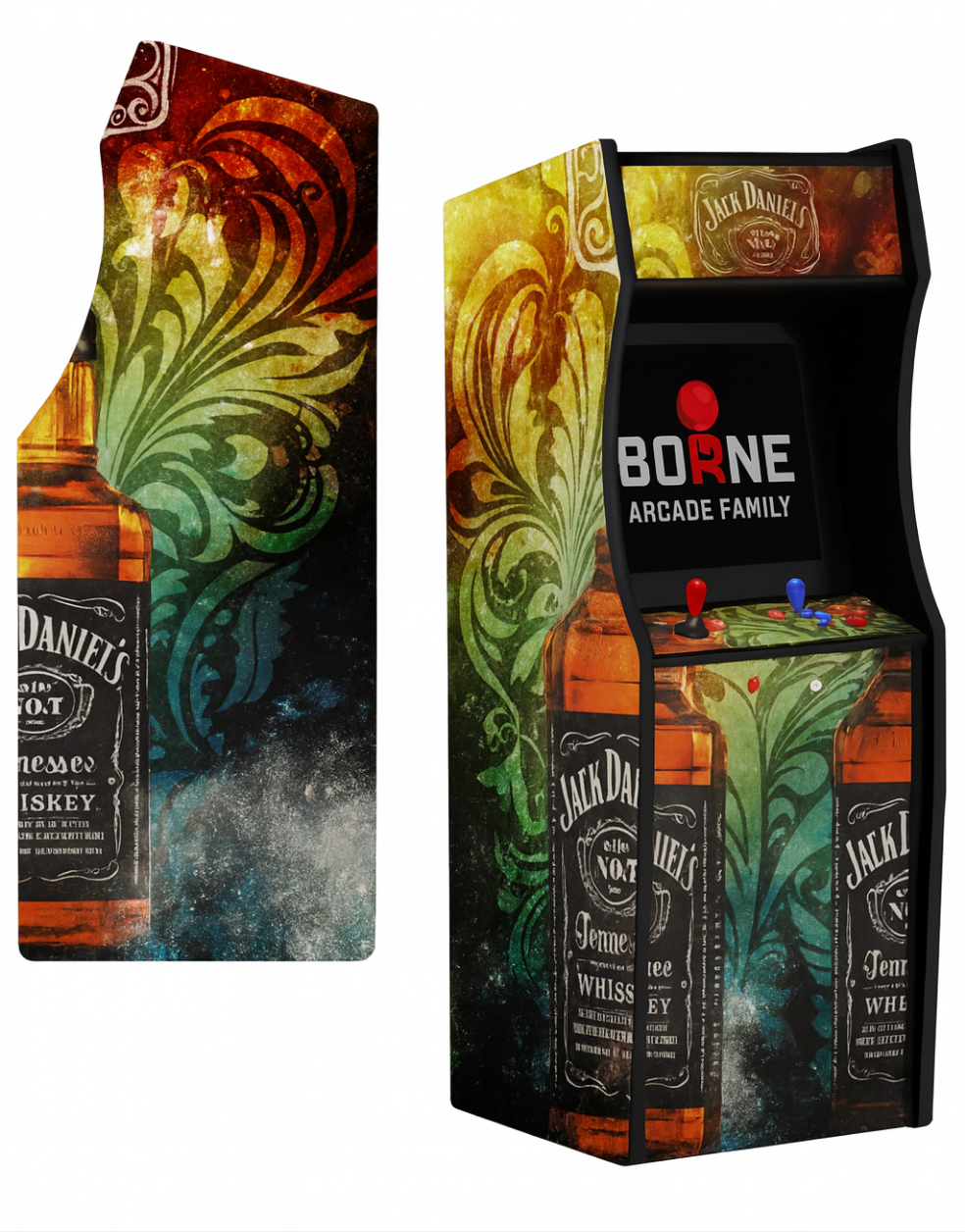 Borne arcade Jack Daniels