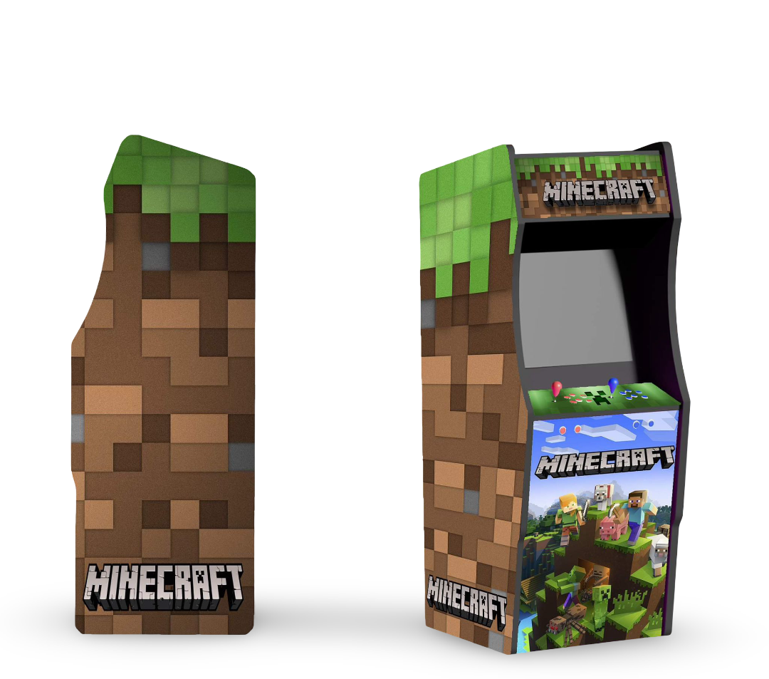 Borne arcade Minecraft