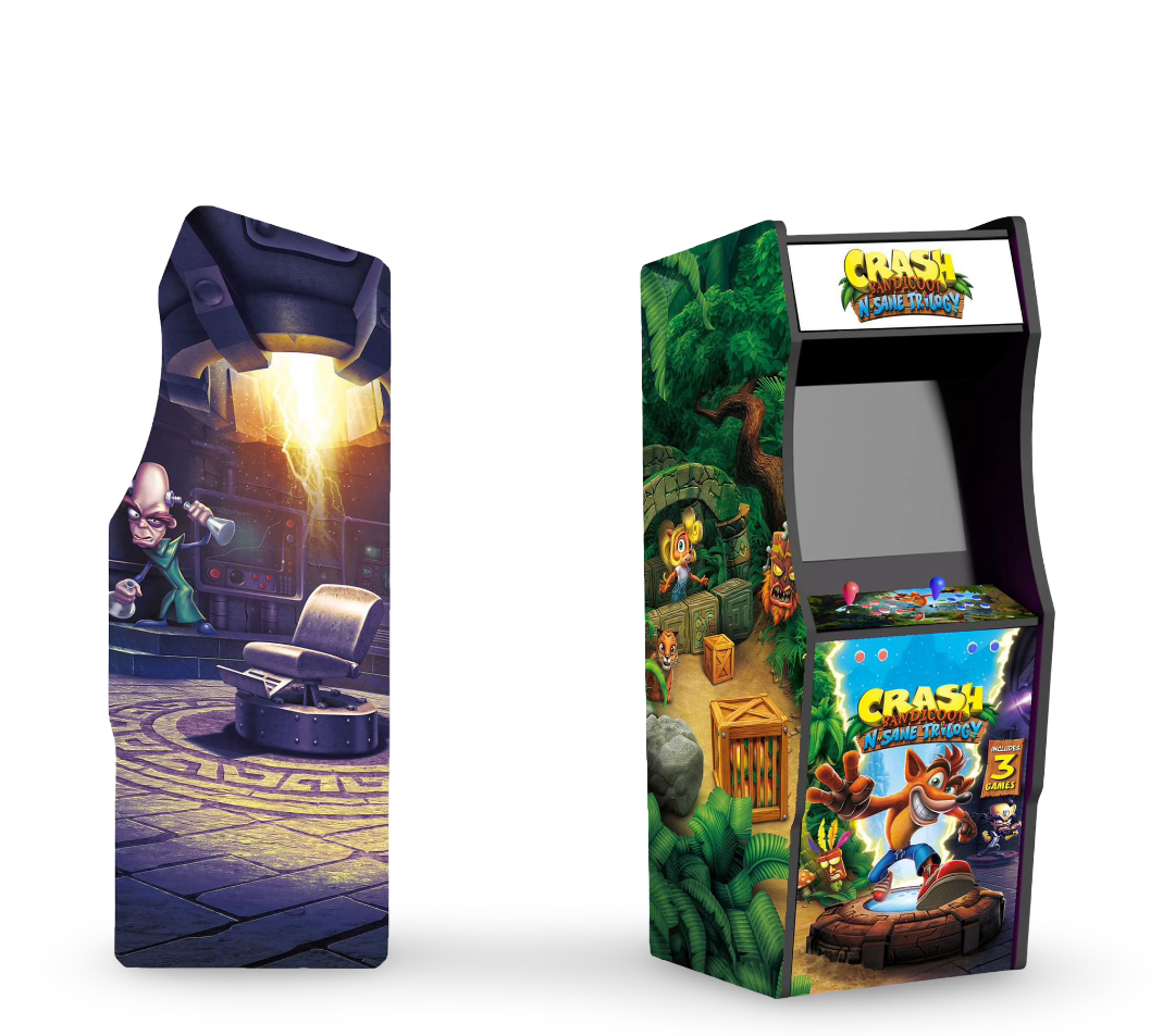 Borne arcade - Crash Bandicoot