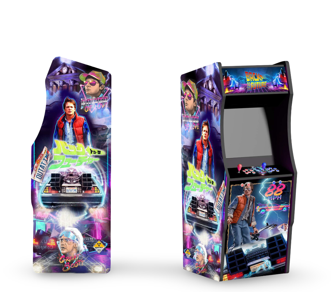 Borne arcade - Retour vers le futur