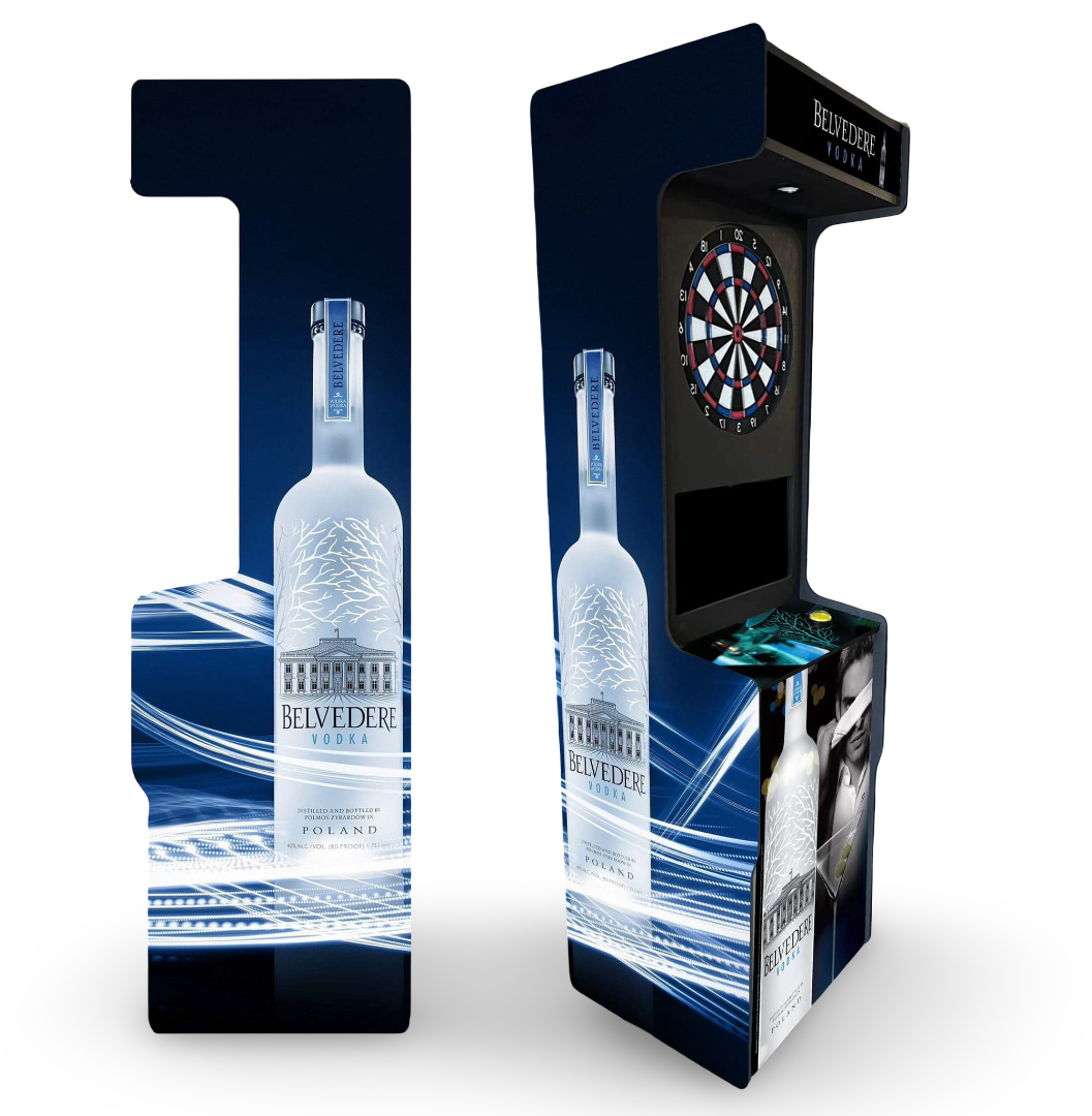 Borne flechette - Vodka belvedere