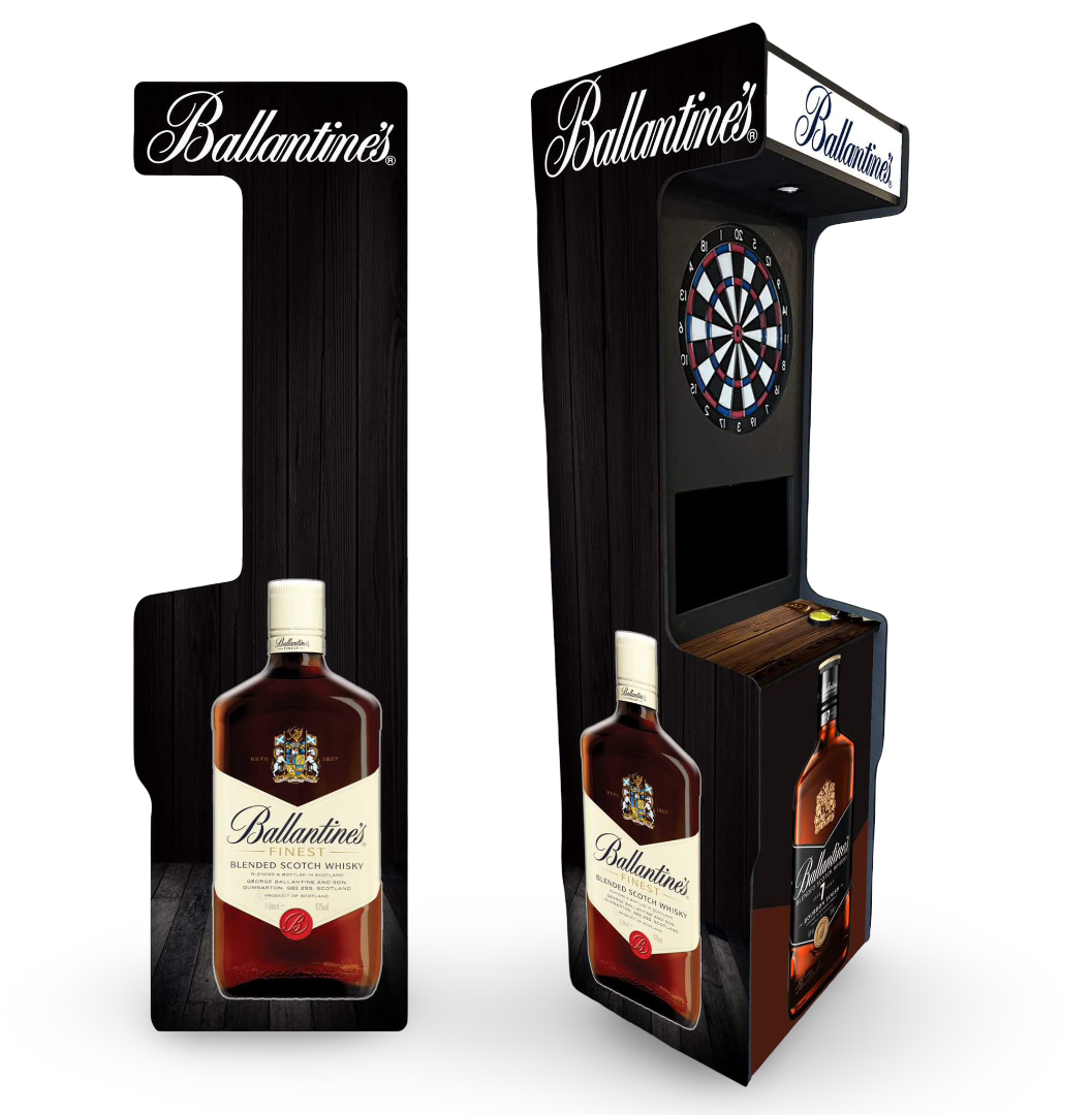 Borne flechette - Ballantine's