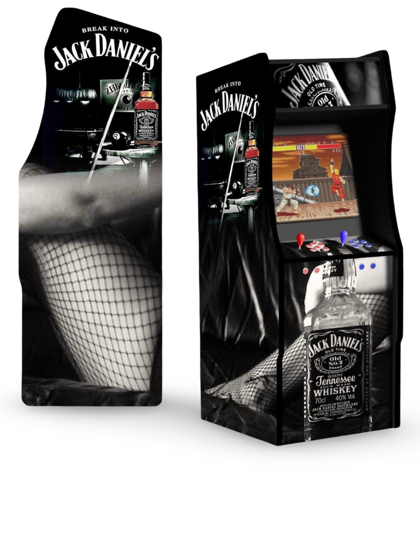 borne arcade jack daniels black